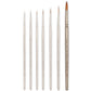 Makeup brush round pure sable size 7