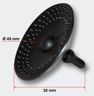 Rubber foot for compressors