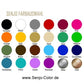 Senjo Color Basic Body Painting Color Palette