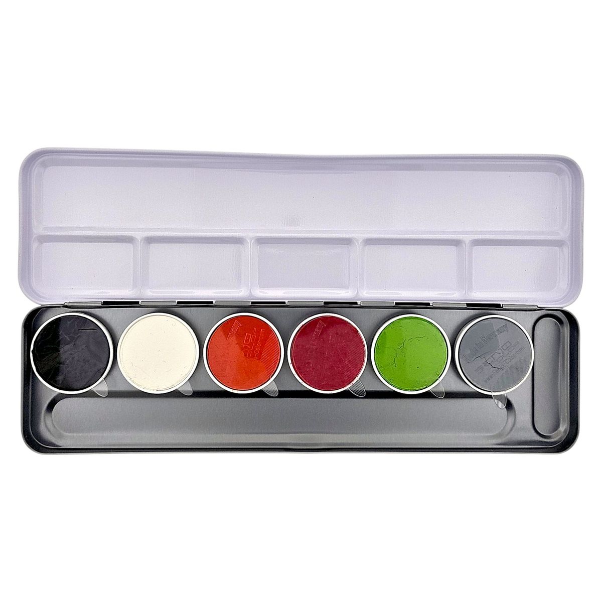 6 Farben Schminkpalette Face & Body Senjo Color