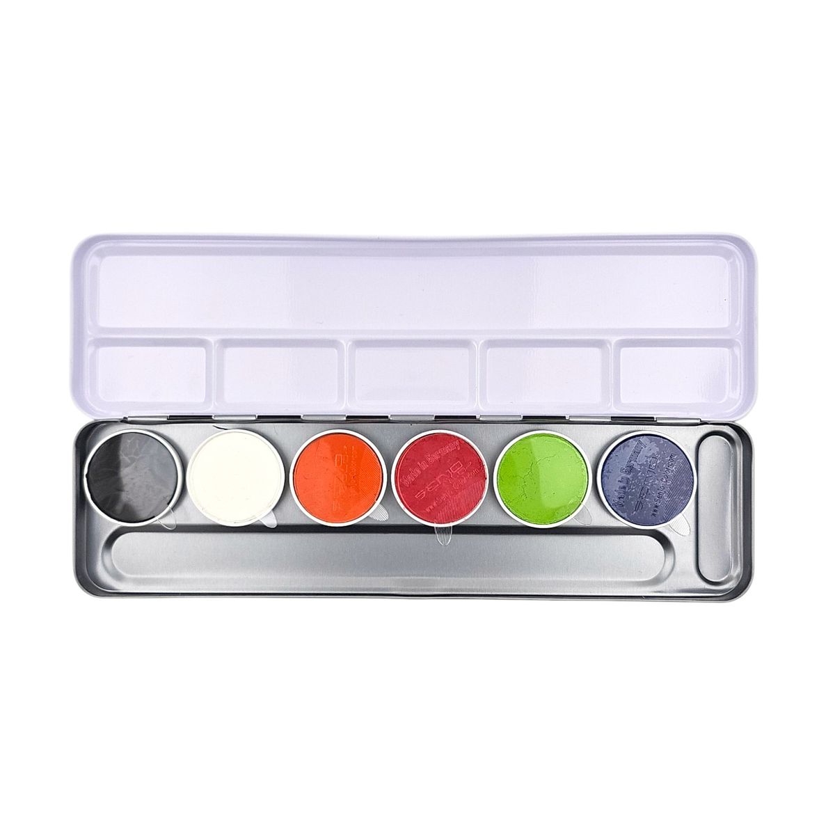 6 Colors Makeup Palette Face & Body Senjo Color