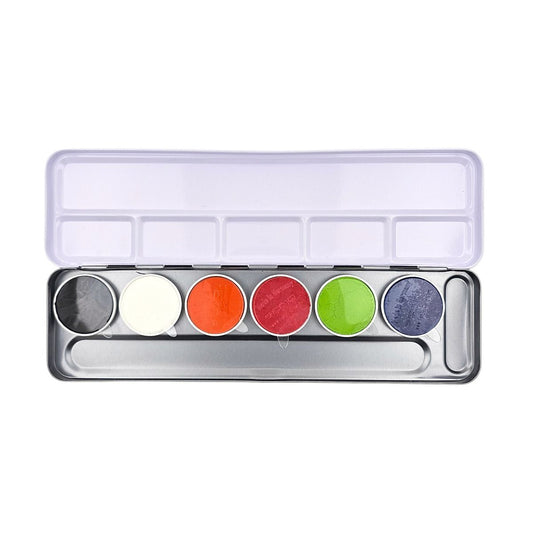 6 Colors Makeup Palette Face & Body Senjo Color