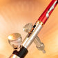 Airbrush INFINITY 2024 CRplus Two in One Titanium Düsensatz 0,25 + 0,44mm Titanium FineLine mit Mini-Cup, Becher/Deckel 2 + 4ml, Chrom