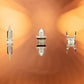 Airbrush INFINITY 2024 CRplus Two in One Titanium Düsensatz 0,25 + 0,44mm Titanium FineLine mit Mini-Cup, Becher/Deckel 2 + 4ml, Chrom