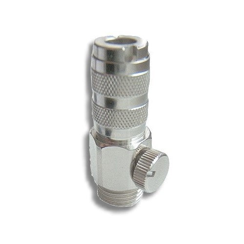Airbrush coupling with regulator NW 2.7mm & 1/8 AG