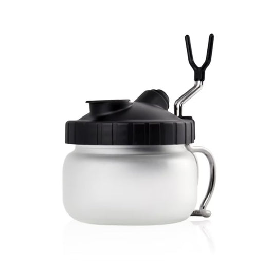 Airbrush cleaning station