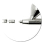 Modern airbrush Senjo-Color PRO 0.4 nozzle set view