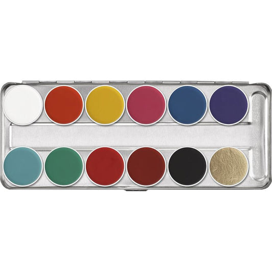 Aquacolor professional palette 12 colors FP