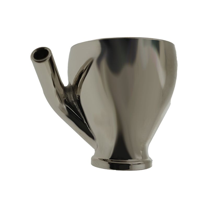 Airbrush cup 5ml suction system with angled plug-in tube for Airbrush Evolution
