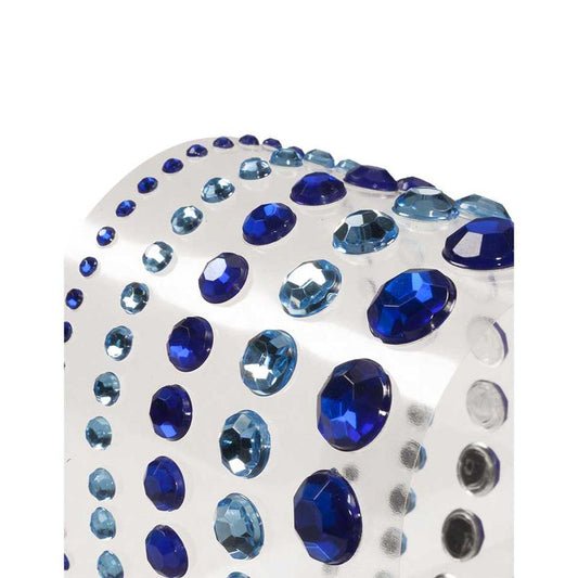 Body Jewels Set Self Adhesive blue