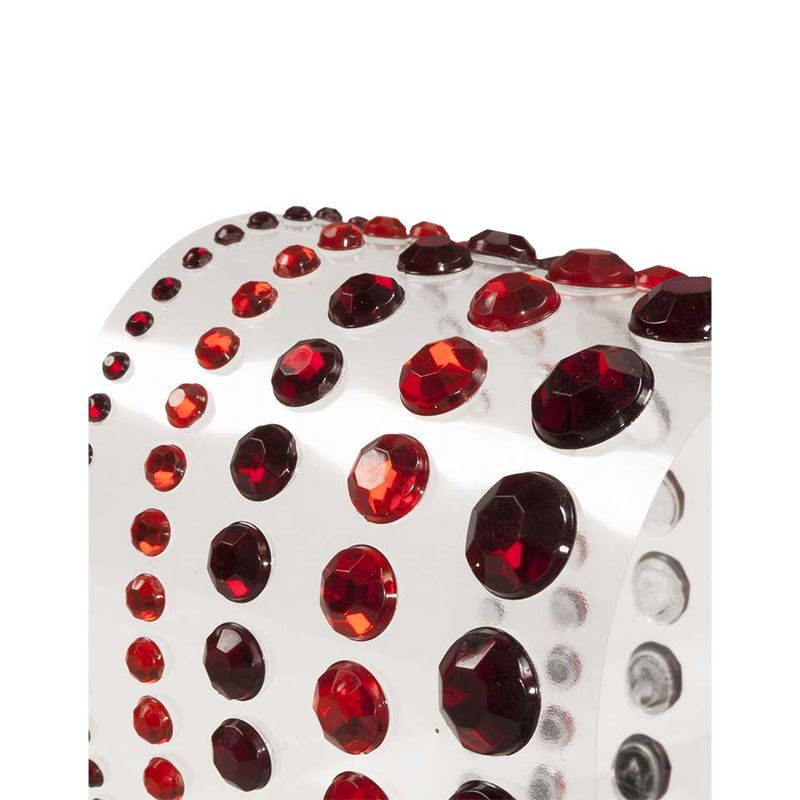 Body Jewels Set Self Adhesive red