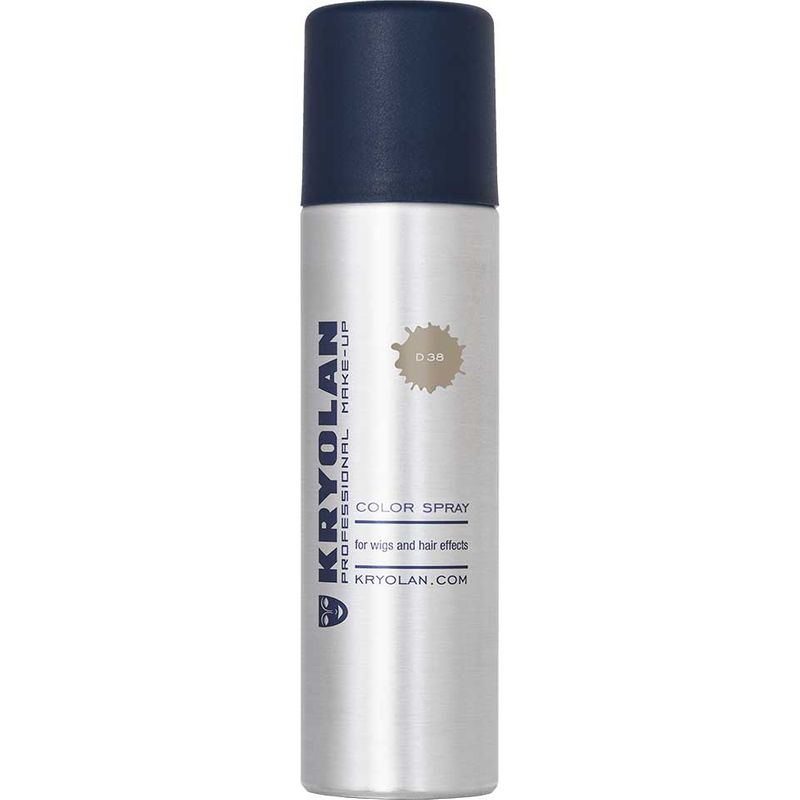 Color Haar Spray Kryolan - character grey, D38