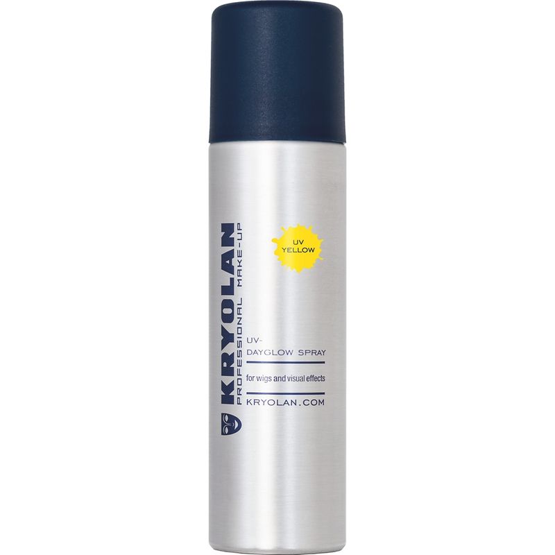 Colorspray UV 150ml Dayglow Blacklight Neon Kryolan, yellow