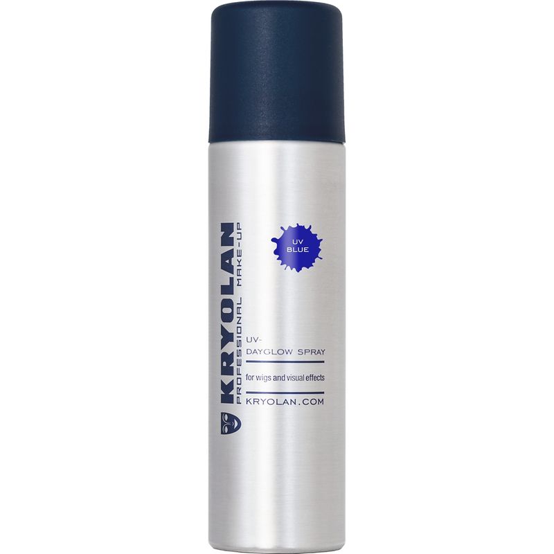 Colorspray UV 150ml Dayglow Blacklight Neon Kryolan, blue