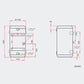 Compressed air tank 3Liter Dimensions