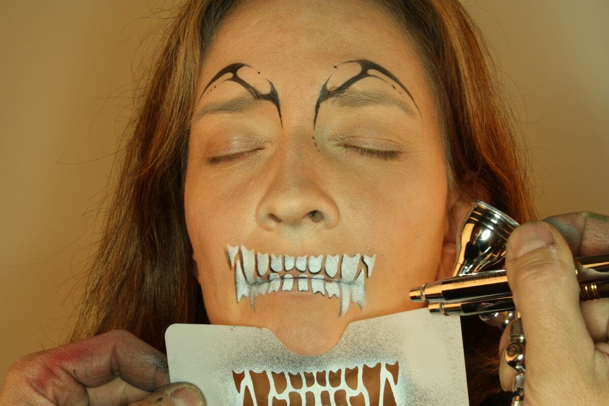 FaceArt Stencil - Teeth 2
