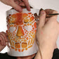 FacePainting Stencil A4 - Fantasy Lizard