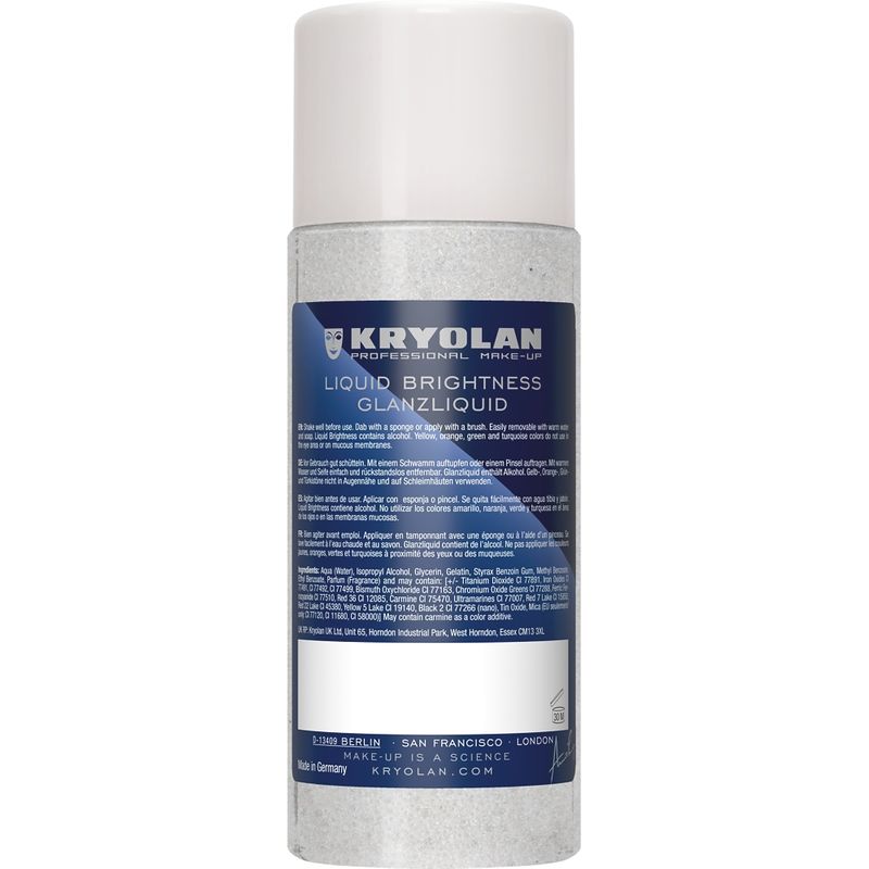 Glanzliquid 250ml Kryolan silber