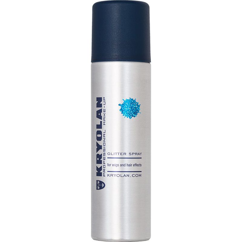 Glitterspray 150ml Kryolan - Blue