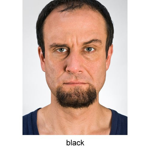 Chin beard short black