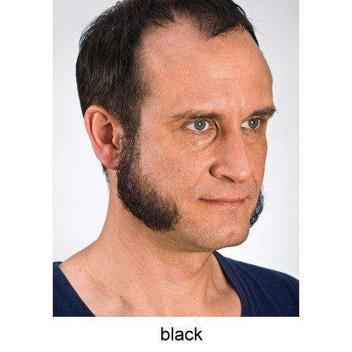 Large sideburns black