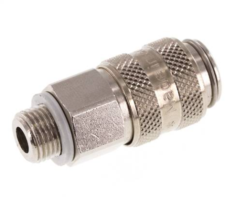 Kupplung NW 5 mm 1/8" Außengewinde