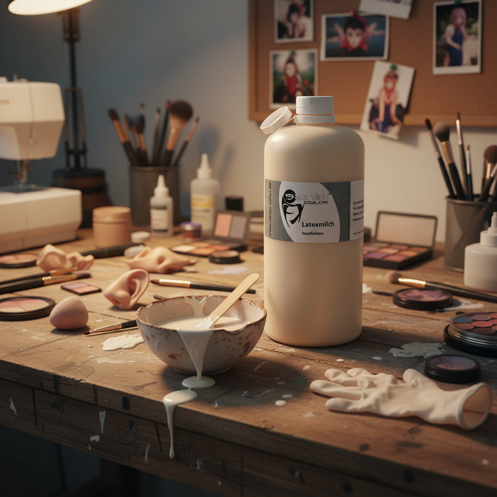 Latex liquid rubber milk skin color light 500ml