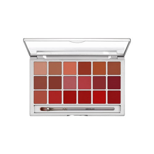 Kryolan Lip Rouge Sheer Palette 18 Farben