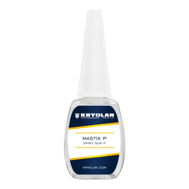 Mastic P 12ml bottle with brush, from Kryolan
