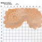 Mecha cheek 1 latex application dimensions