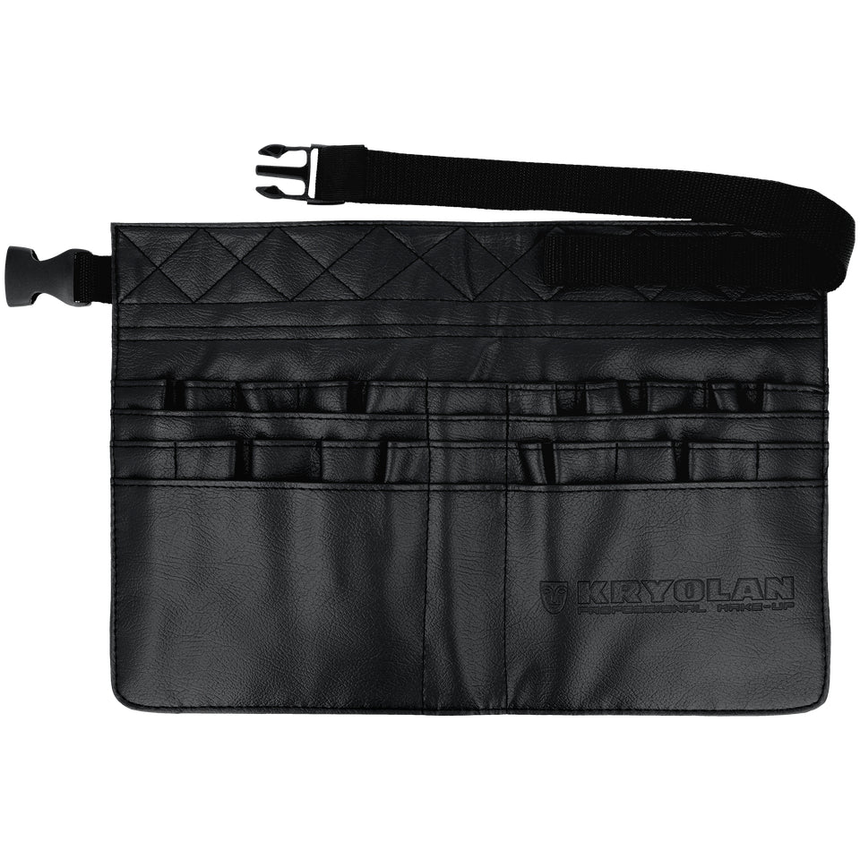 Practical brush bag with belt