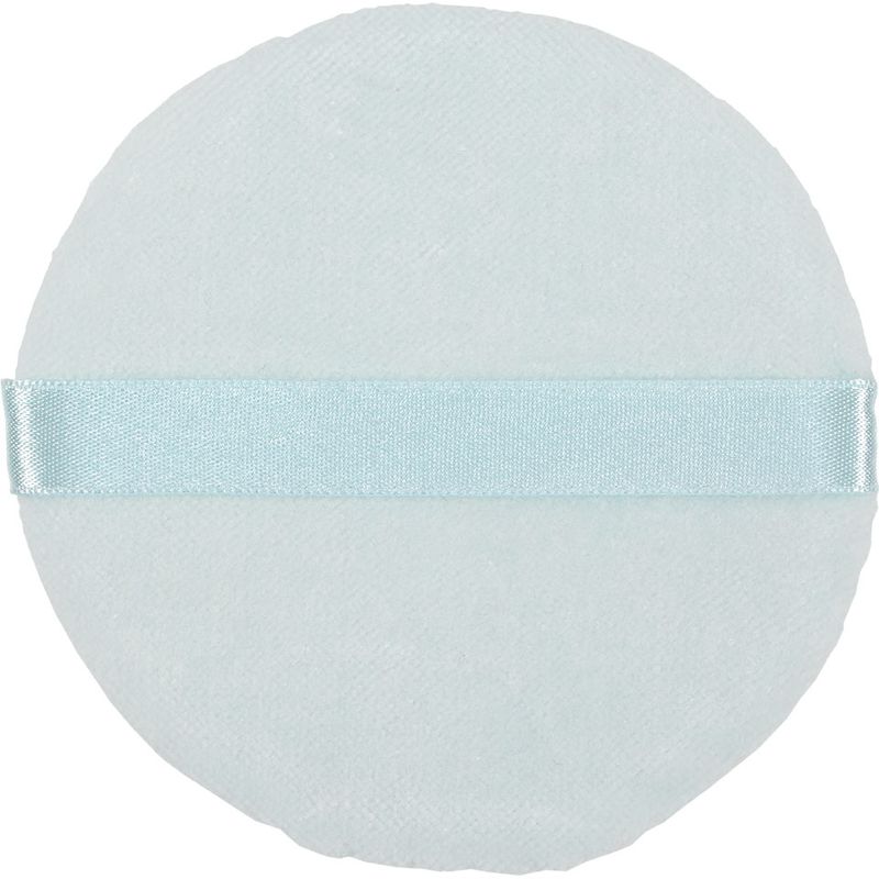 Powder puff 10cm light blue