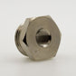 Reducing nipple 1/8 IT to 1/2 ET nickel-plated brass