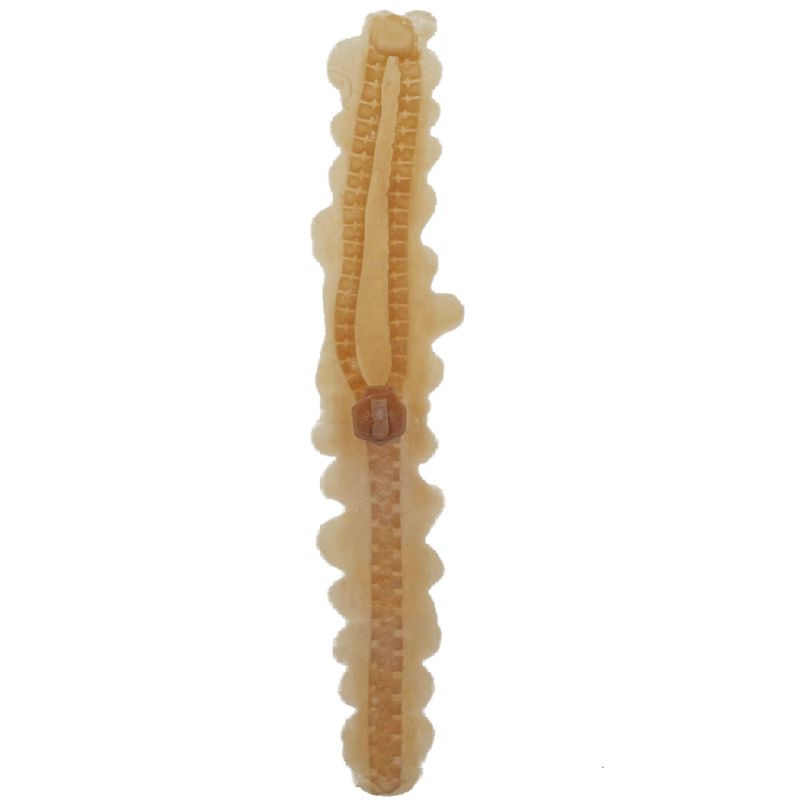 Latex application zipper 
