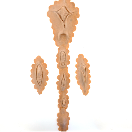 Back croissant set 7 pieces latex application