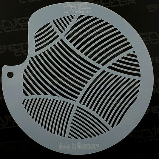 Stencil structure lines