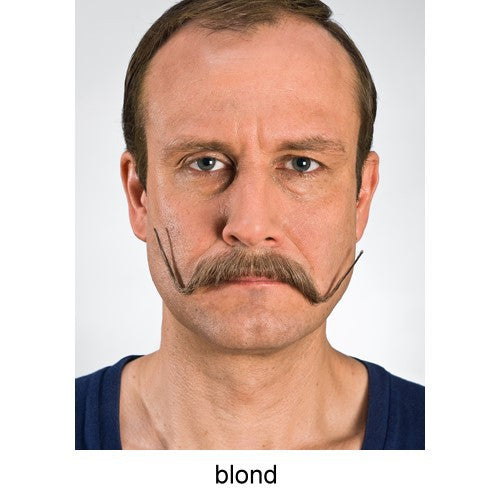 Schnurrbart Nr.6 blond