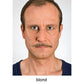 Mustache blonde