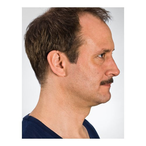 Mustache side view