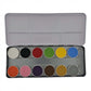 Senjo Color 12 Farben Schminkpalette Face & Body Facepainting C