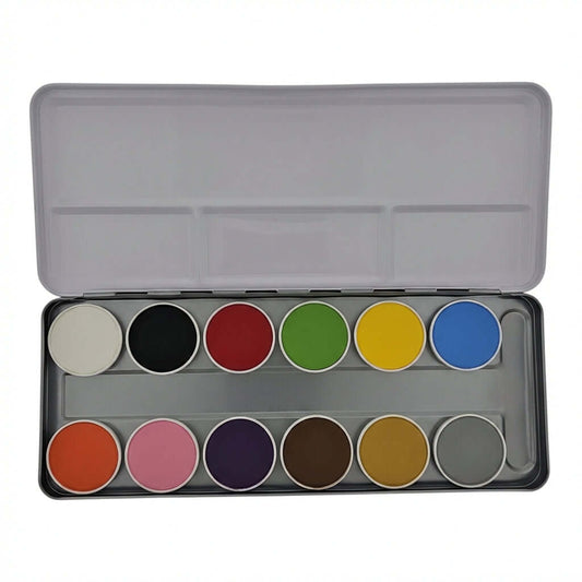 Senjo Color 12 Farben Schminkpalette Face & Body Facepainting C