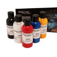 5 bottles of airbrush body painting color 75ml from Senjo Color with color flyer