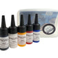 Airbrush body painting color 15ml with case from Senjo Color in set