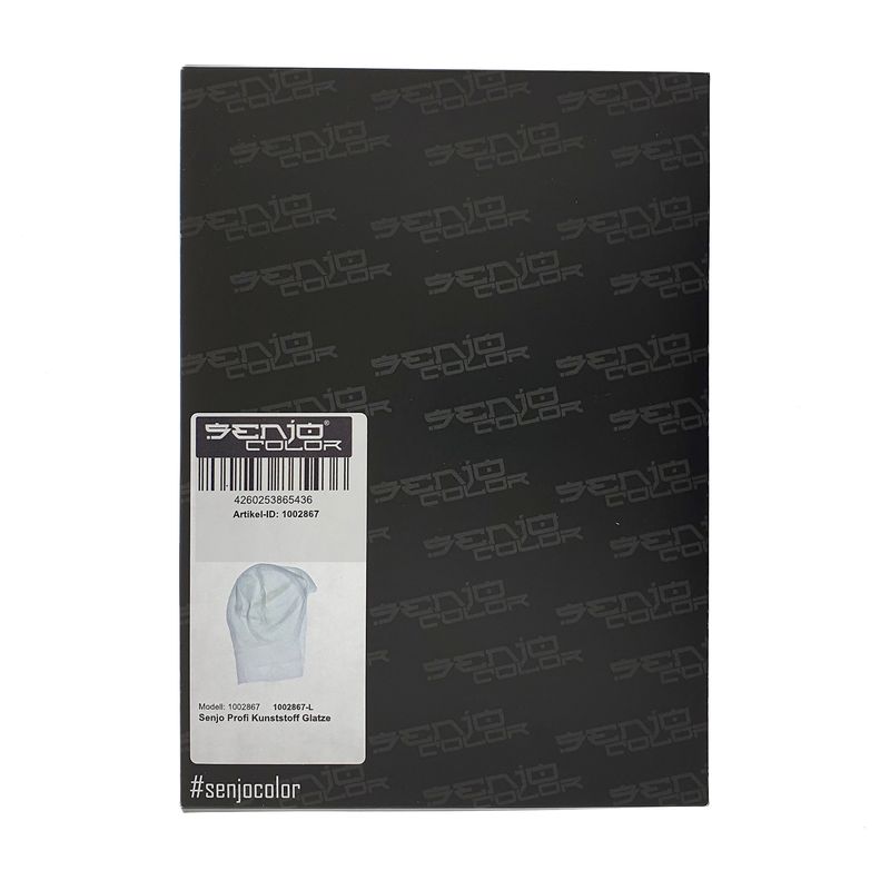 Senjo professional plastic bald head transparent L