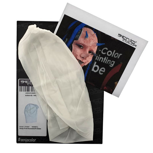 Senjo professional plastic bald head transparent L