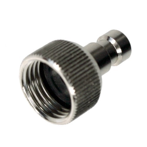 Stecknippel für Airbrush Evolution Ultra Iwata Infinity chrom