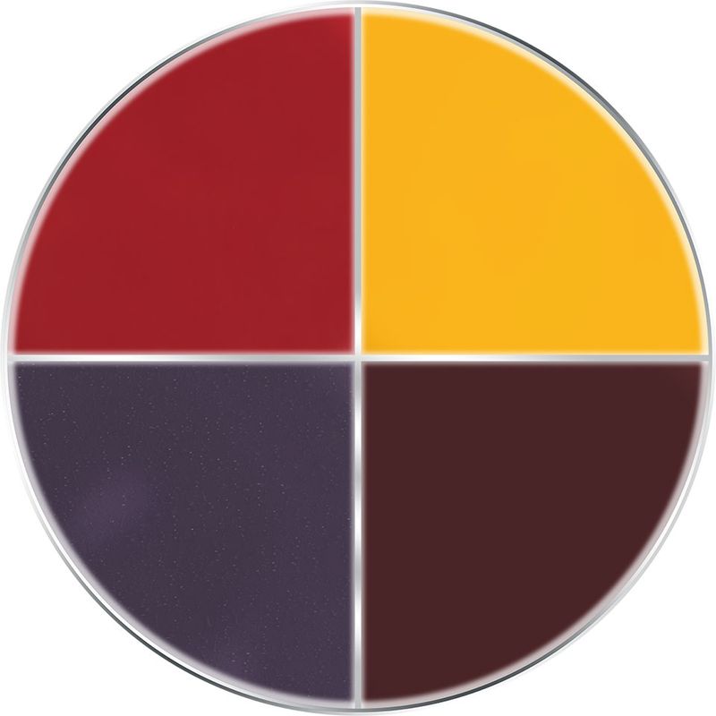 Supracolor Quartett von Kryolan - Bruise & Grazes
