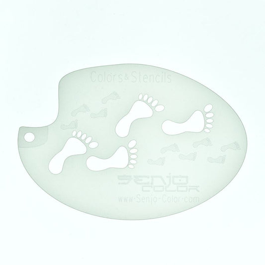Stencil foot taps Senjo Color Art View 2