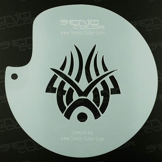 Stencil Tribal Senjo Color Art Stencil 