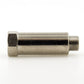 Extension piece 1/8" IT x 1/8" ET side view